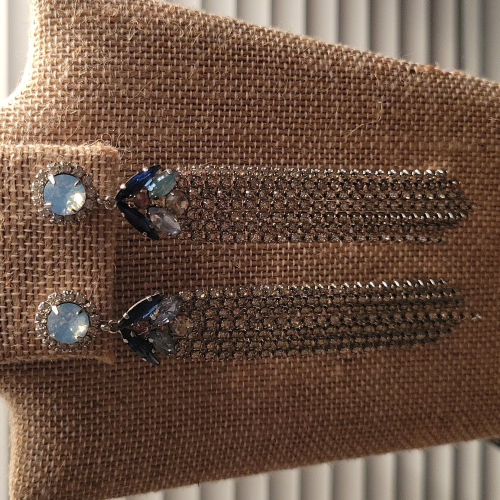 C+I statement waterfall earrings